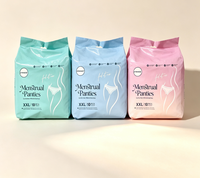 Culotte menstruelle jetable ultra-fine en fibre de bambou super absorbante pour la journée