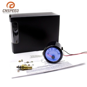 เกจวัดอุณหภูมิน้ำมันเครื่อง Cnspeed ขนาด 52 มม. 50-150 องศาเซลเซียส ไฟสีฟ้า 12V สำหรับรถยนต์ทั่วไป - Product Image 5