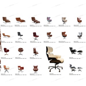 Poltrona Girevole in Pelle Industriale Modello 2378 Karfasa, Stile Film Il Padrino, Altezza Regolabile, Schienale Alto, Acciaio Inossidabile per Ufficio - Product Image 6