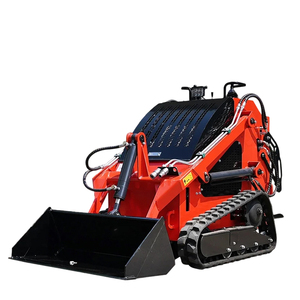 Multi Functional Mini <strong>Skid</strong> <strong>Steer</strong> <strong>Loader</strong> With Snow Blower Sweeper Auger Attachment - Product Image 6