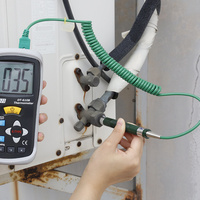 Thermomètre numérique de haute précision CEM avec thermocouple de type K, sonde de température complète en acier inoxydable, usage domestique, OEM