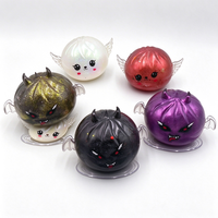 Pendentif anti-stress souple et coloré en forme de boulette de vampire mignonne, jouet sensoriel à vapeur pour Halloween, article promotionnel