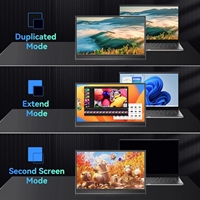 Pantalla Portátil Táctil FHD 1080P de 15.6 Pulgadas IPS 60Hz, Pantalla Multitáctil con Altavoces Integrados y Diseño con Soporte para Trabajo y Juegos
