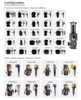 CR1016 Banco de pruebas para inyectores Common Rail diésel y bombas de combustible diésel, con función de prueba piezoeléctrica