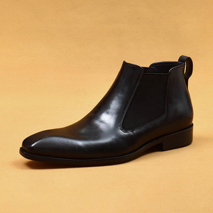 Nouvelles Bottines Homme 2025 en Cuir Véritable Lavable Faites à la Main Style Rétro Amekaki Workwear à Lacets - Product Image 6