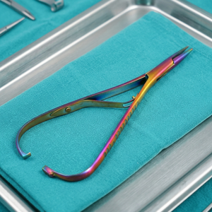 Porte-aiguille Mathieu, instrument chirurgical manuel en acier inoxydable, certifié CE Classe I, pour utilisation en salle d'opération - Product Image 2