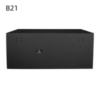 Subwoofer professionnel B21 double 21 pouces haute puissance 5000W RMS pour clubs et bars