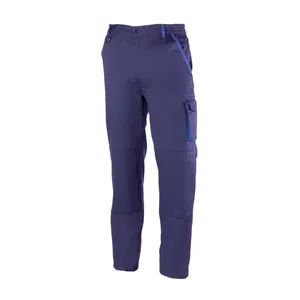 Pantaloni da Lavoro - 952 XS Industrial - Colore: Blu Navy / Azzurro - Pantaloni bicolore multitasche. Presenta due tasche. - Product Image 1