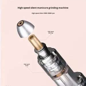 Juego de Brocas para Arte de Uñas con Cabezales de Papel de Lija, Kit de Herramientas Rotativas para Molienda, Pulido, Moldeado y Moldeado de Gel - Product Image 2