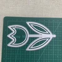 Matrice de découpe en métal motif Fleur de Tulipe pour albums photo DIY, boîtes cadeaux, cartes en papier, cartes de vœux et scrapbooking