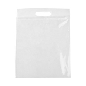 Bolsas de Plástico Transparente con Cierre y Logotipo Personalizado al por Mayor, Bolsas de Embalaje de PVC <span class=keywords><strong>para</strong></span> Ropa y Ropa Interior - Product Image 6