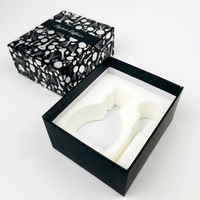 Boîte rigide d'emballage de luxe OEM en gros avec insert en mousse EPE blanche pour diffuseur, boîte cadeau d'aromathérapie pour diffuseur à bâtonnets et bougie