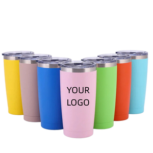 Vaso Térmico <span class=keywords><strong>de</strong></span> Acero Inoxidable <span class=keywords><strong>de</strong></span> 20 oz, Doble Pared, Aislado al Vacío, <span class=keywords><strong>con</strong></span> Recubrimiento en Polvo, Antiderrames, para Viajes y Campamentos al Aire Libre - Product Image 1