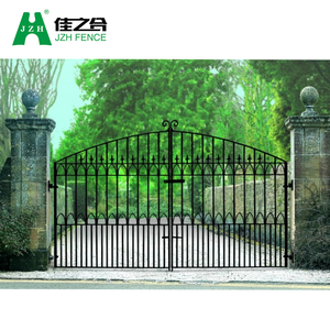 Thiết Kế Nhà Cổng Rèn Sắt Lớn Cổng Kim Loại Vườn Hàng Rào 358 Hàng Rào An Ninh Cho Vườn Vật Liệu Chất Lượng Cao Thép 800-2000Mm - Product Image 4