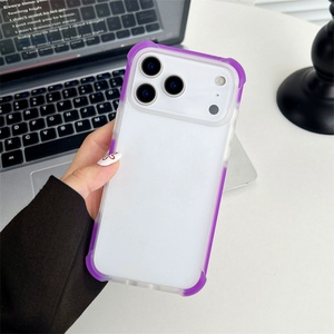 เคสใสกันกระแทกสำหรับ iPhone 17 สีสันสดใส รุ่นใหม่ สำหรับ iPhone 17 Pro Max พร้อมกรอบมุม - Product Image 6