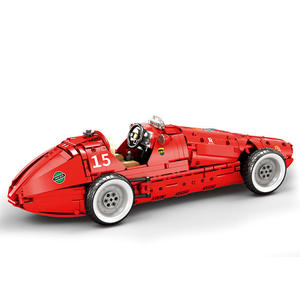 Reobrix 11038 <span class=keywords><strong>1</strong></span>:<span class=keywords><strong>8</strong></span> Ensemble de blocs de construction de voiture de course <span class=keywords><strong>F1</strong></span> classique avec moteur V12 visible et liaison réelle, briques d'ingénierie pour adultes, cadeau - Product Image 2