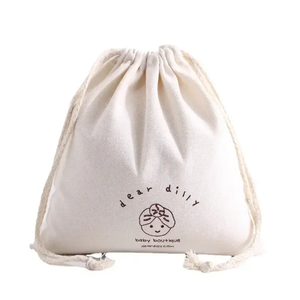 Bolsa de Algodón 100% con Cordón para Guardar Juguetes de Niños, Bolsa de Almacenamiento de Algodón Muselina para Cosméticos, Bolsa de Algodón Muselina para Envolver Regalos - Product Image 2