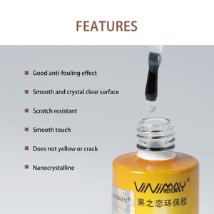 Vinimay Nuevo Empaque Sonax Crystal Top Coat, Capa Superior de Uñas Sin Limpieza, Gel de Alto <span class=keywords><strong>Brillo</strong></span>, Esmalte de Uñas para Salón - Product Image 2