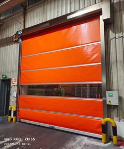<span class=keywords><strong>Puerta</strong></span> Rápida Enrollable <span class=keywords><strong>de</strong></span> PVC Industrial para Exteriores, Moderna, <span class=keywords><strong>de</strong></span> Alto Rendimiento, Automática y Flexible - Product Image 5