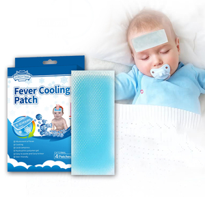 OEMプライベートラベル冷却Ptach副効果なし医療発熱冷却ジェルパッチ - Product Image 2