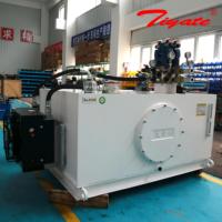 Groupe de vannes de régulation multi-circuits pour réservoirs d'huile industriels de grande capacité, ensemble complet pour groupe hydraulique de machines lourdes