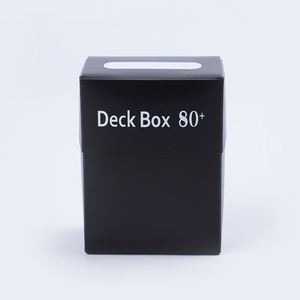Boîte de rangement pour cartes à collectionner en PP avec logo personnalisé, capacité de 80 cartes, 3x2x4 pouces, étui de rangement à rabat pour cartes de jeu Pokemon TCG, vente en gros FX Factory - Product Image 3
