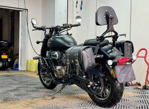 มอเตอร์ไซค์วินเทจ QJMOTOR Flash 400-400cc 4 จังหวะ V-Twin 30.5 แรงม้า รุ่นขายดีประจำปี 2026 สำหรับการเดินทางระยะกลางถึงไกล - Product Image 2