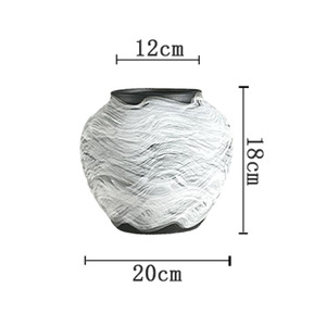 Jarrón Decorativo de Cerámica Estilo Nórdico, Inspirado en la Dinastía <span class=keywords><strong>Song</strong></span>, para Decoración de Entrada, Hoteles Boutique, Premium - Product Image 6