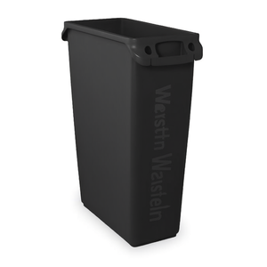 Cestino per Rifiuti Slim Jim 87 L Nero con Design Ventilato - Product Image 2