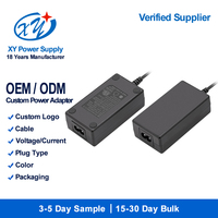 Adaptateur secteur 12V 3A 36W Entrée C8 Alimentation de bureau de classe 2 100-240V Usine du Vietnam DC 5.5mm ETL CE