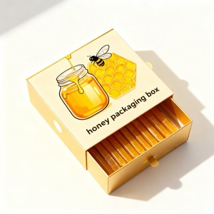 Caja de papel Honey <span class=keywords><strong>Royal</strong></span> Health Food, caja de embalaje de alimentos saludables con logotipo personalizado, caja de cajón de cartón rígido reciclable - Product Image 1