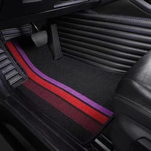 Meilleure qualité perforée à l'<span class=keywords><strong>aiguille</strong></span> Oem tapis tapis de sol tapis de <span class=keywords><strong>talon</strong></span> en cuir personnalisé tapis de voiture avec prix de vente directe d'usine - Product Image 2