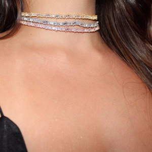 Nuova Collezione 2023: Elegante Collana Girocollo con Diamanti per Matrimoni e Fidanzamenti - Product Image 2