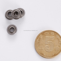 Mini-roulement à billes miniature GCR15 FR144ZZEE à gorge profonde 3.175*6.35*2.779*3.571mm, roulements mini à bride avec ZZ interne étendu
