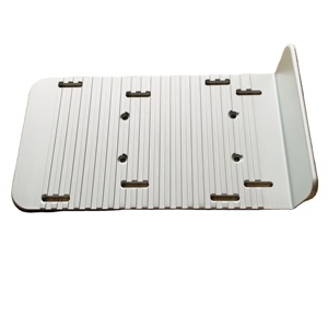 Nhôm ép đùn tùy chỉnh xe lăn footplate rõ ràng Anodizing <span class=keywords><strong>CNC</strong></span> gia công chính xác - Product Image 2