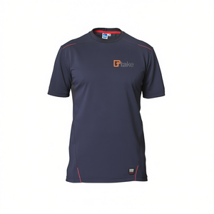 เสื้อยืดแขนสั้นสีน้ำเงิน 3XL ชุดทำงานเพื่อความปลอดภัย - Product Image 2