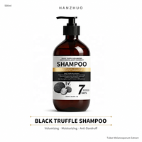 Shampo Truffle Hitam Grosir 500ml Cair Organik 8-in-1 Penambah Volume Anti Ketombe Asam Amino Perawatan Kulit Kepala Herbal Bernutrisi