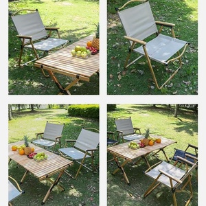 Ensemble table et chaises pliantes portables très vendu pour le camping en plein air - Product Image 4