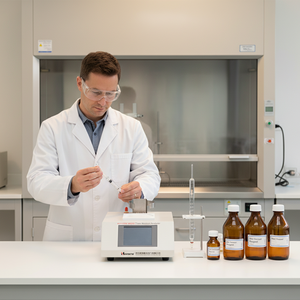 Analizador de Humedad Coulométrico MOEORW-W6900 Karl Titrator para Aceite y Laboratorio, Instrumento Automático de Humedad KF - Product Image 6