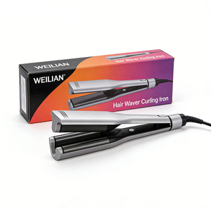 Rizador de Pelo de 3 Barriles, Plancha Onduladora de Cerámica de 17MM, Herramienta de Rizado 2 en 1 Versátil de 120-210°C, Elimina la Necesidad de Múltiples Herramientas - Product Image 1