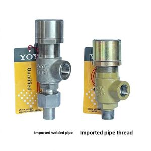 Resorte de Seguridad Roscado para Tubería de Gas DN40 A21HWYF-16CP de Acero Fundido para Liberación de Agua - Product Image 6