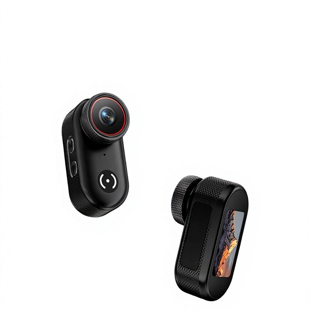 Wearable 4K Micro Camera Adventure Newest Mini MicroSD 20MP WiFi AI Ultra-lightweight 1.47-inch Multi-functional 150-min