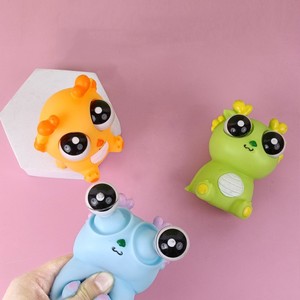 Jouet sensoriel anti-stress en silicone pas cher, mini-animaux à yeux bouffants, jouet à presser, poupée pour soulager le stress et la tension, idéal pour les blagues - Product Image 6