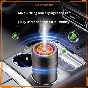 Wholesale USB <b>Mini</b> Plastic Cool-Mist <b>Humidifier</b> RGB LED Ambient Light 212ml Capacity 1 Year Warranty-Portable for Home/Office - Product Image 3