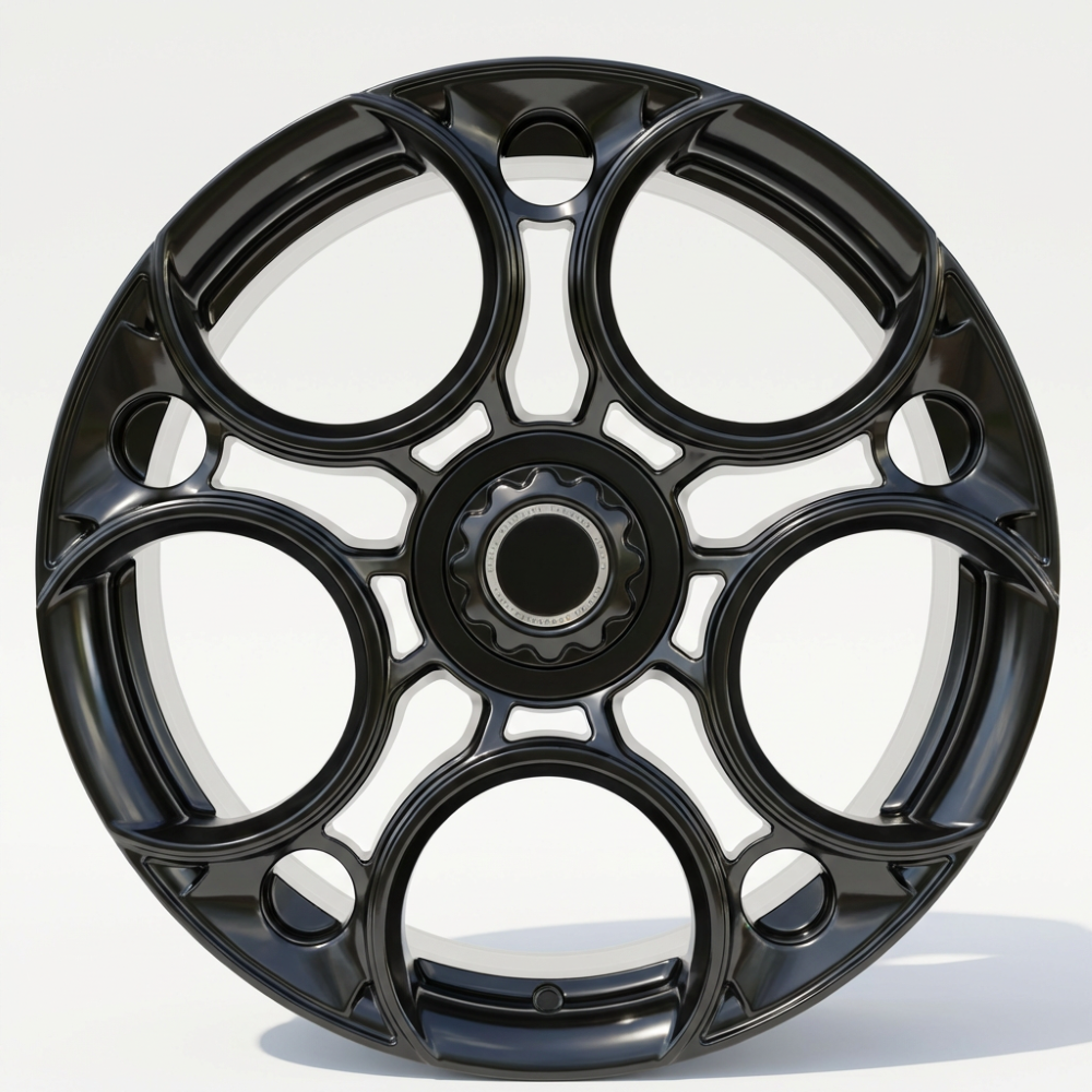 Satin black