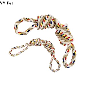 Giocattolo per Cani in Corda di Cotone Intrecciata, Resistente ai Morsi, Stile Classico Ecologico per Uso Quotidiano - Product Image 1