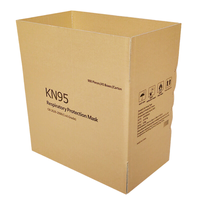 Boîtes en carton personnalisées de grande taille, boîtes d'expédition en carton ondulé résistant pour meubles, téléviseurs