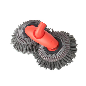 Wholesale Rotating Car Wash Mop Double <b>Brush</b> Head Auto Supplies Roof Window Cleaning Accessories - Product Image 6