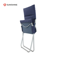 Chaise d'extérieur inclinable et réglable, fauteuil Portable, facile à transporter, pliable, 2 positions, nouveau modèle