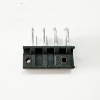 Bloc de guidage à denture de type crochet en plastique pour pièces de machine textile P7100 PU TW11 911.323.397 L=55MM D2/K2